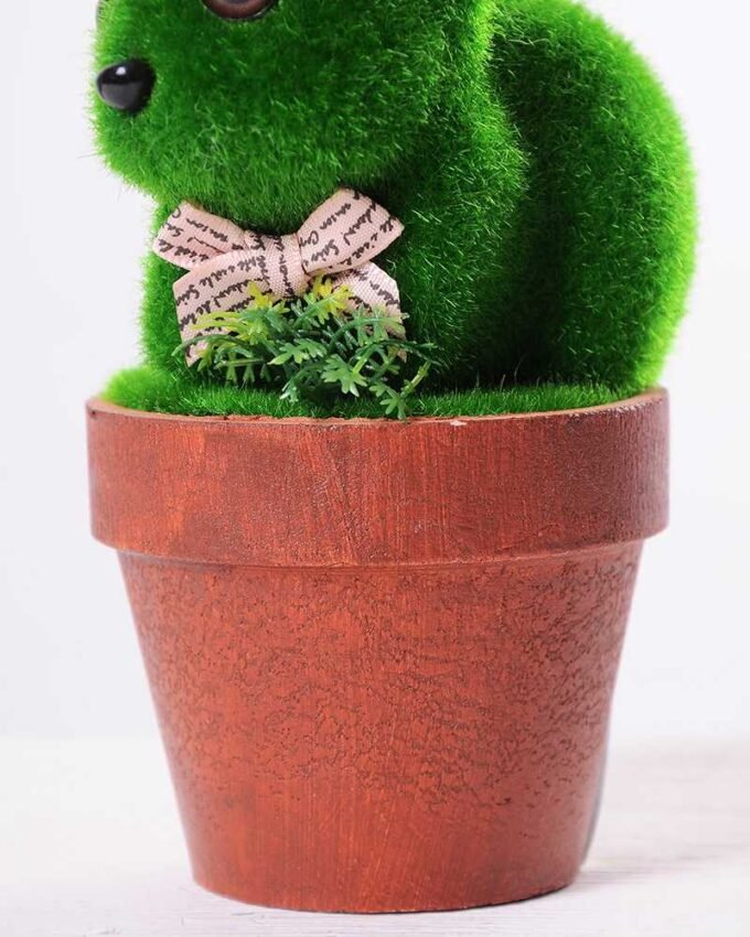 7*7*16CM POTTED FLOCKY CRAFTS GS-3890031