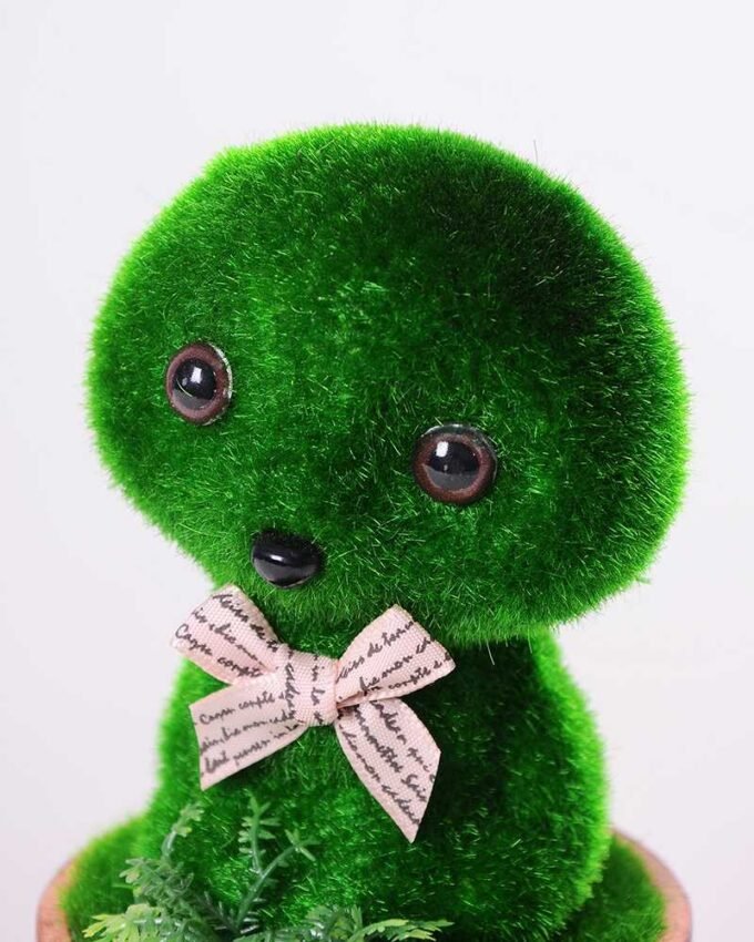 7*7*16CM POTTED FLOCKY CRAFTS GS-3890033