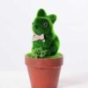 7*7*16CM POTTED FLOCKY CRAFTS GS-3890034
