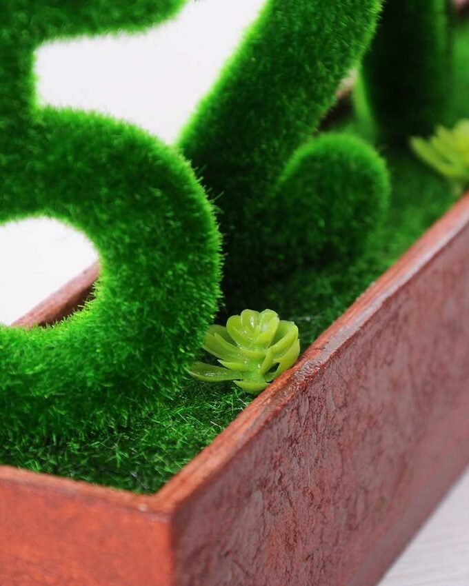 30*6.5*14CM POTTED FLOCKY CRAFTS  BOX SIZE:32.5*14.3*6.5CM GS-3890036