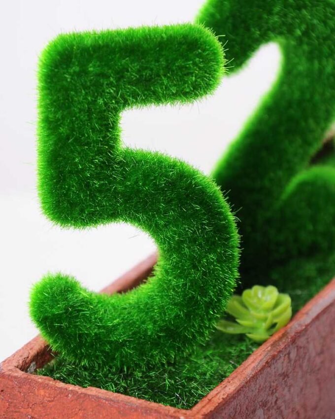 30*6.5*14CM POTTED FLOCKY CRAFTS  BOX SIZE:32.5*14.3*6.5CM GS-3890036