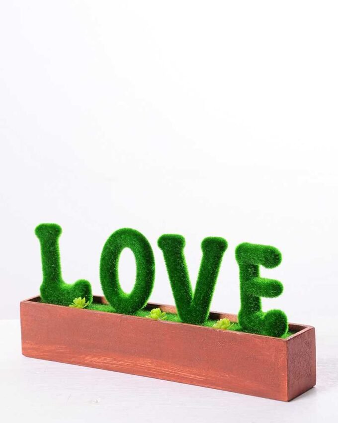 30*6.5*14CM POTTED FLOCKY CRAFTS  BOX SIZE:32.5*14.3*6.5CM GS-3890037