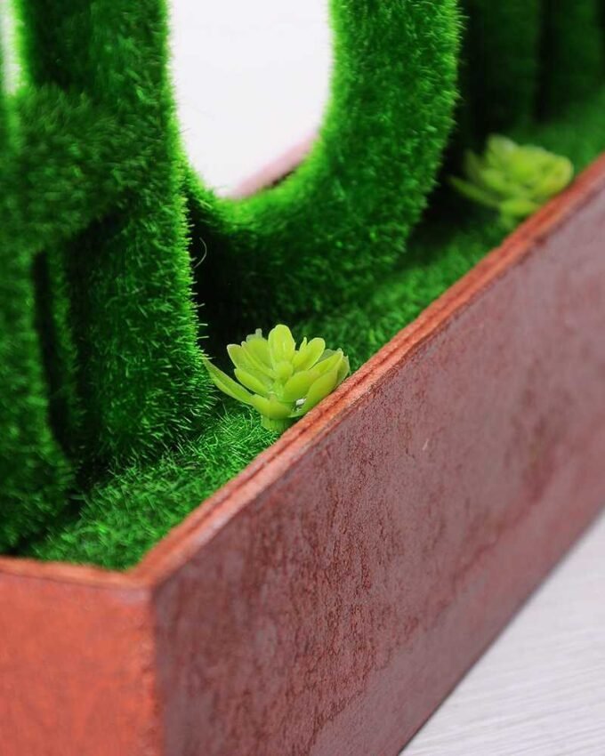 30*6.5*14CM POTTED FLOCKY CRAFTS  BOX SIZE:32.5*14.3*6.5CM GS-3890038