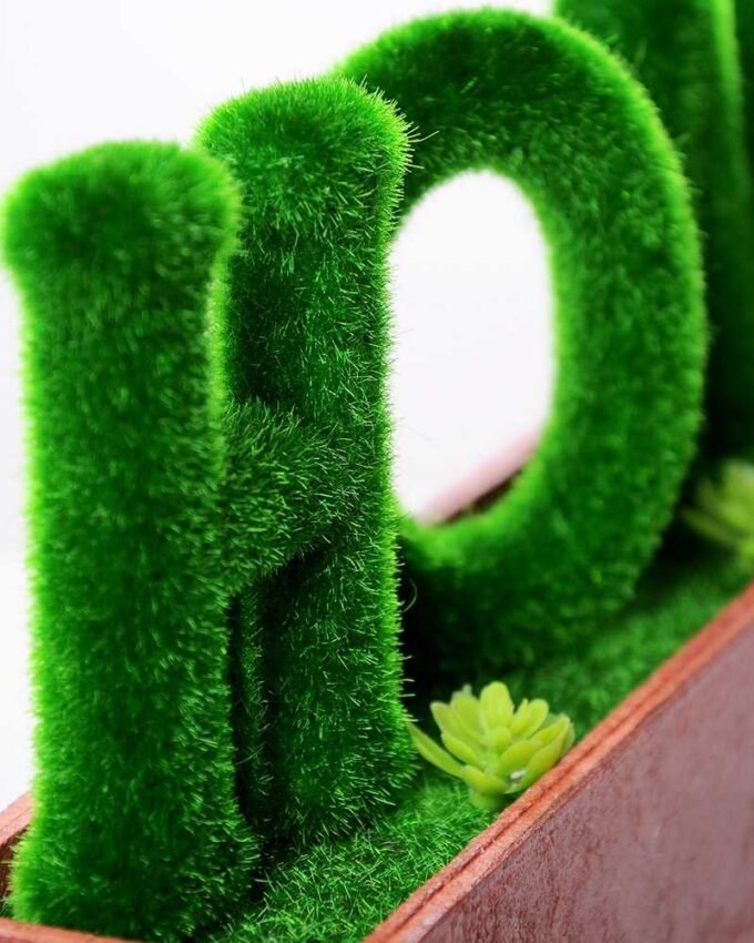 30*6.5*14CM POTTED FLOCKY CRAFTS  BOX SIZE:32.5*14.3*6.5CM GS-3890038