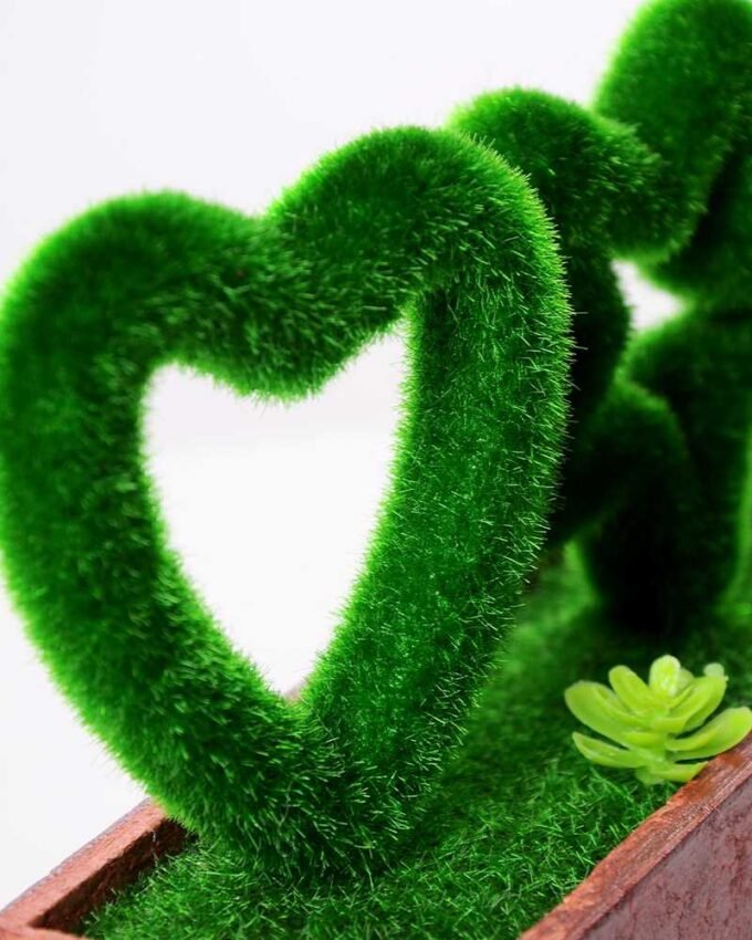 30*6.5*14CM POTTED FLOCKY CRAFTS  BOX SIZE:32.5*14.3*6.5CM GS-3890039