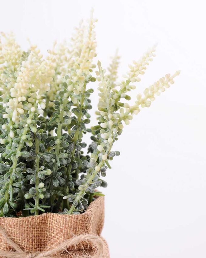 7.5*7.5*16CM POTTED WITH FLAX GRASS GS-3890041