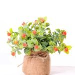 7.5*7.5*16CM POTTED WITH FLAX GRASS GS-3890042