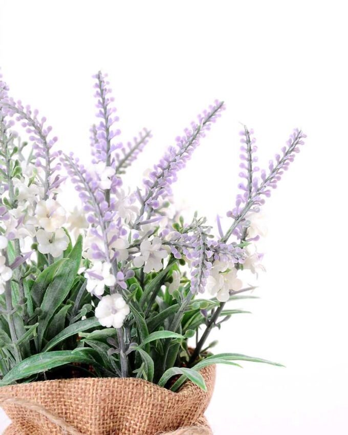 7.5*7.5*16CM POTTED WITH FLAX GRASS GS-3890045