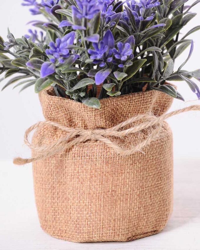 7.5*7.5*16CM POTTED WITH FLAX GRASS GS-3890046