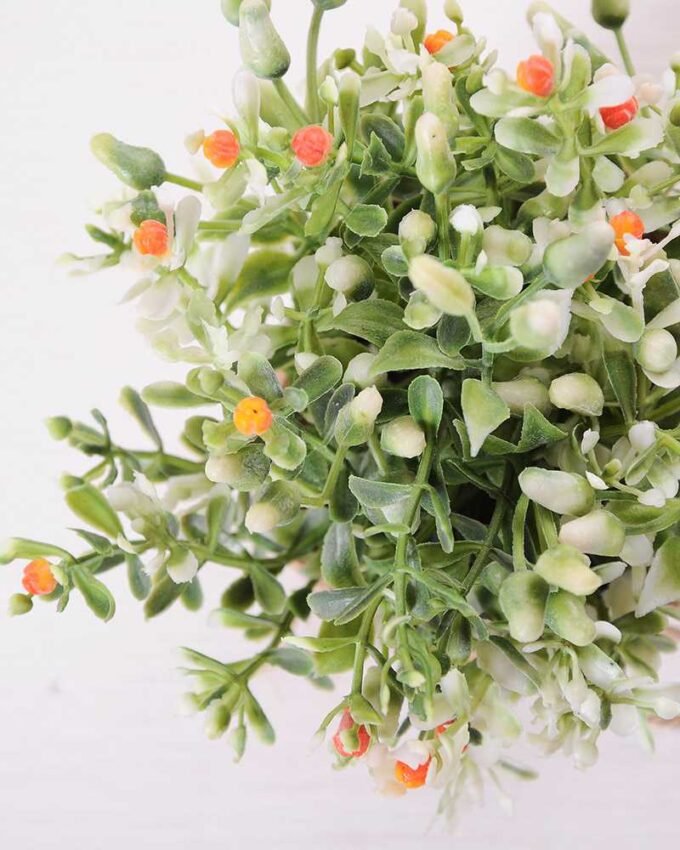 7.5*7.5*16CM POTTED WITH FLAX GRASS GS-3890051