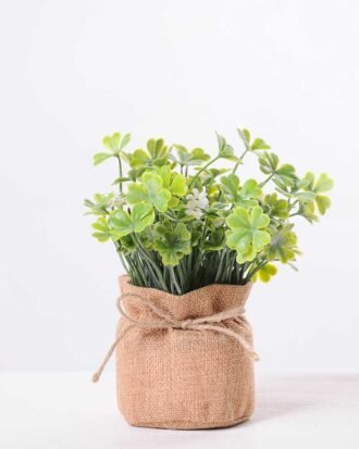 7.5*7.5*16CM POTTED WITH FLAX GRASS GS-3890052
