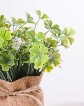 7.5*7.5*16CM POTTED WITH FLAX GRASS GS-3890052