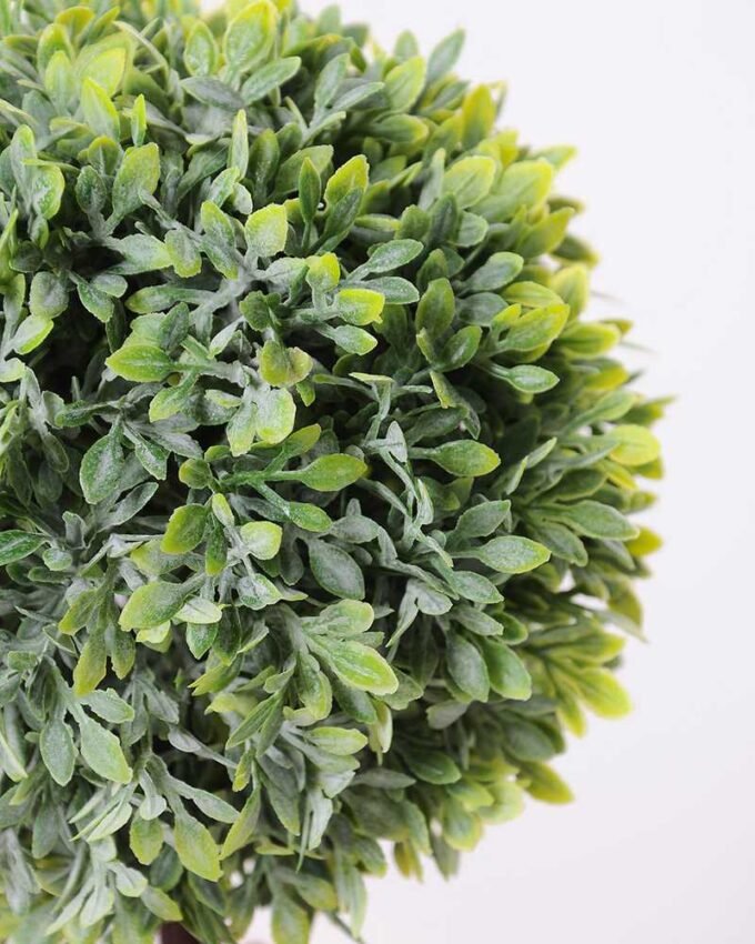 7.5*7.5*21CM POTTED WITH FLAX GRASS BALL GS-3890054