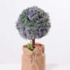 7.5*7.5*21CM POTTED WITH FLAX GRASS BALL GS-3890056