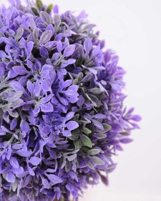 7.5*7.5*21CM POTTED WITH FLAX GRASS BALL GS-3890057