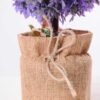7.5*7.5*21CM POTTED WITH FLAX GRASS BALL GS-3890057