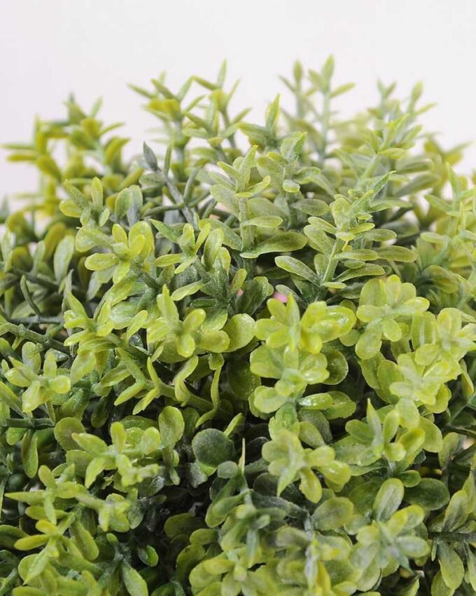 7.5*7.5*21CM POTTED WITH FLAX GRASS BALL GS-3890059