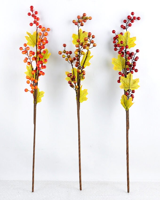 Artificial Branch fruit 15*9*65cm Berry Spary*6 GS-33518009-K1