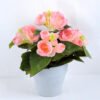 Artificial Flower 22*22*23cm Begonia in Paper pot GS-03319015-P1 1 Artificial Flower 22*22*23cm Begonia in Paper pot GS-03319015-P1
