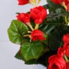 Artificial Flower 26*26*28cm Begonia in Paper pot GS-03319016-R1