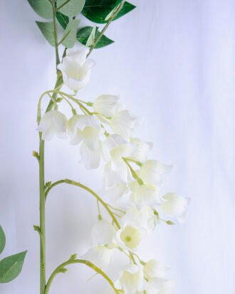 Artificial Flower 22*13*100cm Bellflower spray*3 GS-37219003-W1 Single Flowers YeahFlower is one of Chinese leading OEM manufacturers and exporters , supplying the silk flowers, wholesale artificial trees Artificial Flower 22*13*100cm Bellflower spray*3 GS-37219003-W1
