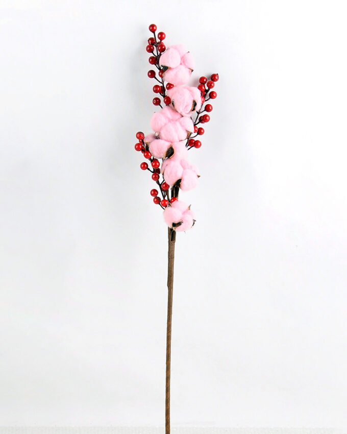 Artificial Flower 15*7*65cm Cotton branch*6 GS-33518005-P1