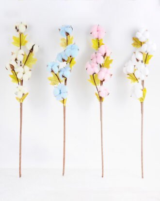 Artificial Flower 9*9*63cm Cotton branch*6 GS-33518006-B1