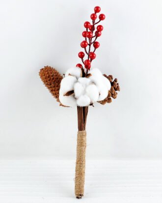 Artificial Flower 16*11*36cm Cotton bush*6 GS-33518015
