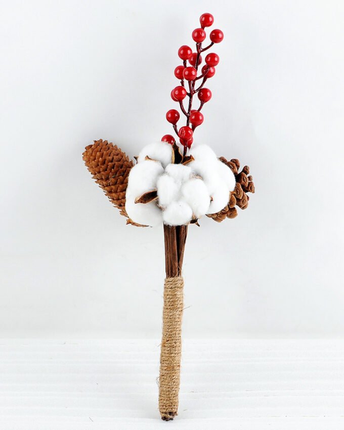 Artificial Flower 16*11*36cm Cotton bush*6 GS-33518015