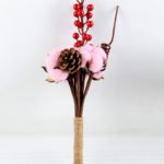 Artificial Flower 12*12*27cm Cotton bush*7 GS-33518016-P1