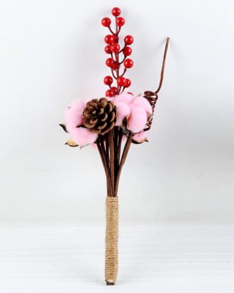 Artificial Flower 12*12*27cm Cotton bush*7 GS-33518016-P1