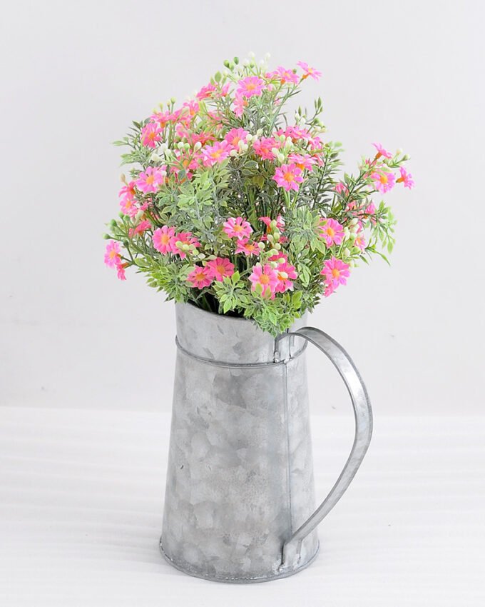 Artificial Flower 24*22*35cm Daisies in Metal pot GS-03318085-P1