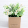 Artificial Flower 12*12*14cm Daisies in paper pot GS-03318091-W1