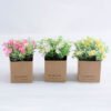 Artificial Flower 12*12*14cm Daisies in paper pot GS-03318091-W1