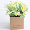 Artificial Flower 12*12*14cm Daisies in paper pot GS-03318091-Y1