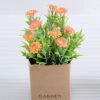 Artificial Flower 12*12*18.5cm Daisies in paper pot GS-03318110-O1