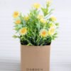 Artificial Flower 12*12*18.5cm Daisies in paper pot GS-03318110-Y1