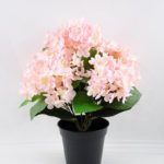 Artificial Flower 30*30*35cm Hydrangea in plastic pot GS-03318226