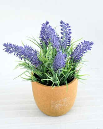 Artificial Flower H: 19cm Lavender in Paper pulp pot GS-6660640 Potted Flowers&Plants YeahFlower is one of Chinese leading OEM manufacturers and exporters , supplying the silk flowers, wholesale artificial trees Artificial Flower H: 19cm Lavender in Paper pulp pot GS-6660640