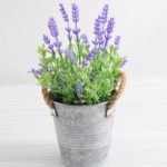 Artificial Flower 19*19*26cm Lavender in metal pot GS-03318081