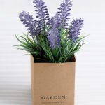 Artificial Flower 12*12*18cm Lavender in paper pot GS-03318111-Z1