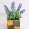 Artificial Flower 17*17*24cm Lavender in wooden pot GS-03318048-G1
