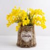 Artificial Flower 23*23*23cm Mimosa in basket GS-03318061