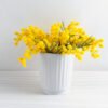 Artificial Flower 23*23*21cm Mimosa in ceramia pot GS-03318060
