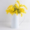 Artificial Flower 27*24*35cm Mimosa in meatal pot GS-03318058