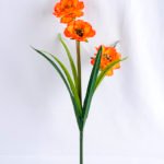 Artificial Flower 29*28*45cm Open ranunculus*3 GS-12819002-O1