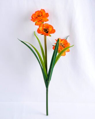 Artificial Flower 29*28*45cm Open ranunculus*3 GS-12819002-O1