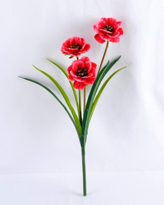 Artificial Flower 29*28*45cm Open ranunculus*3 GS-12819002-R3