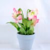 Artificial Flower 17*17*20cm Pansy in Paper pot GS-03319017-P2