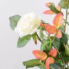 Artificial Flower 26*22*27cm Rose in plastic pot GS-03318225
